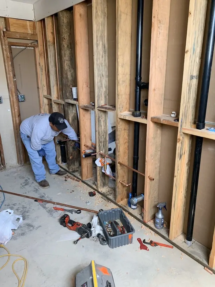 Commercial rough-in plumbing for Gas Line Repair in Gates